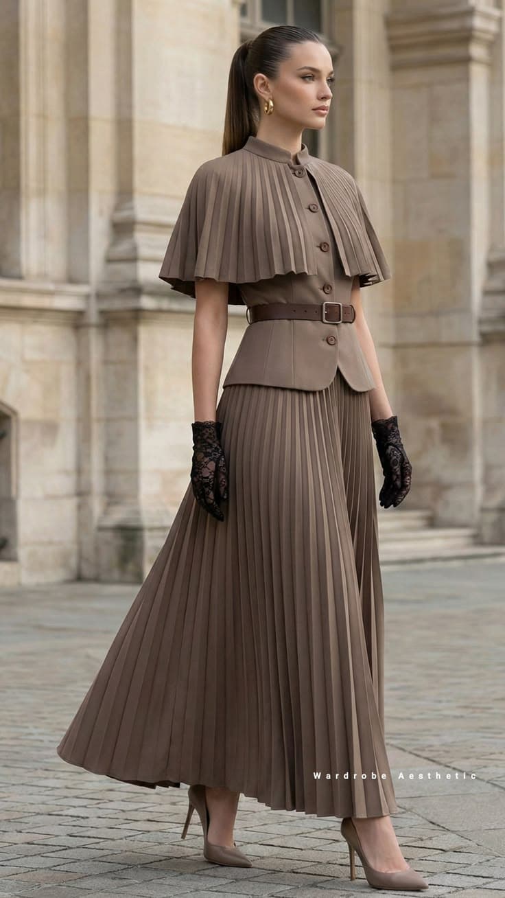 Editorial fashion garment